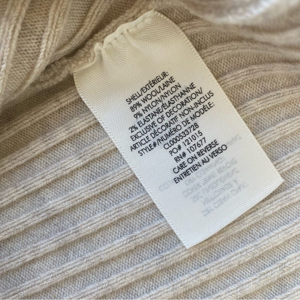 Alice + Olivia Cream Midi Dress with Gold Accents - Picture 11 of 16